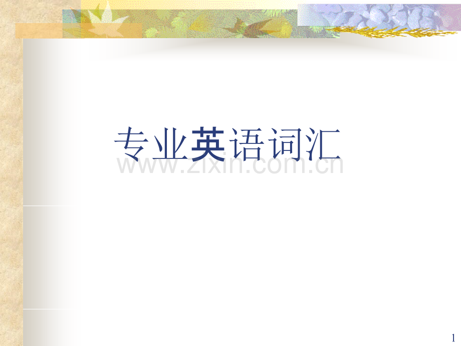 专业英语.ppt_第1页