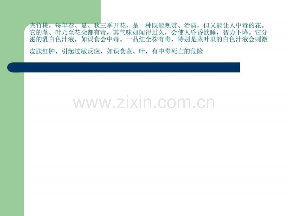 室内观叶植物知识(有毒性花卉).ppt_第2页