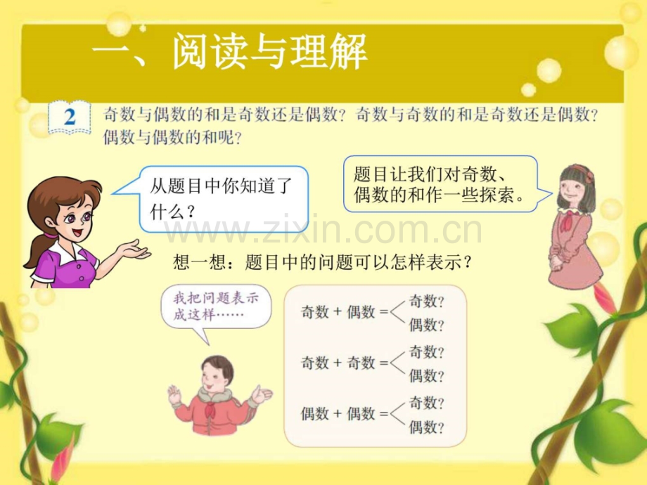 审定人教版小学五级数学下册解决问题两数之和.ppt_第2页