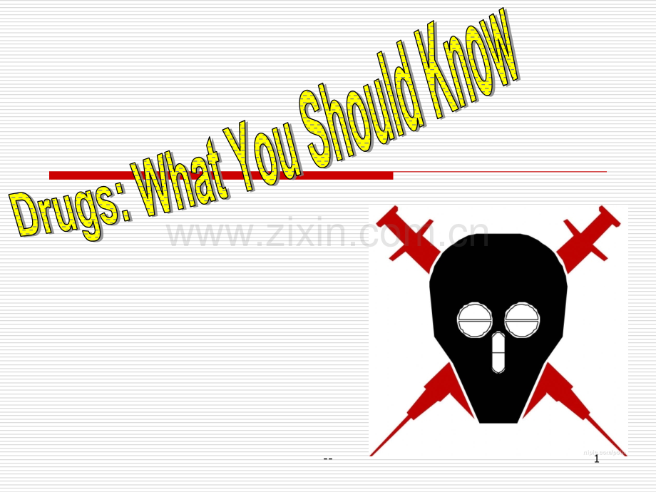 毒品的危害英文.ppt_第1页