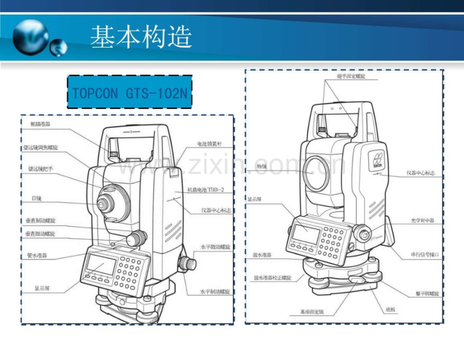 全站仪操作-GTS102N建筑土木工程科技专业资料.ppt_第2页