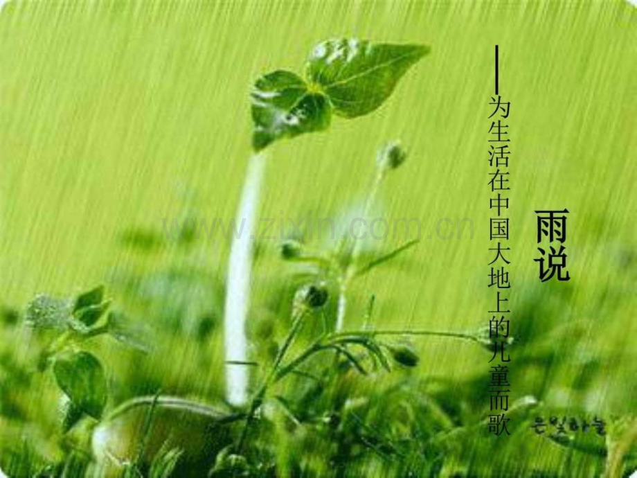 《雨说》语文初中教育教育专区.ppt_第1页