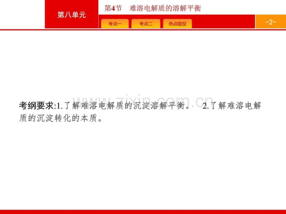 【一轮参考】全优指导2017化学人教版一轮84难溶电解质.ppt_第2页