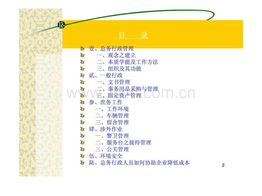 宁波威霖塑料有限公司行政总务管理实务基础管理训练之一.ppt_第2页