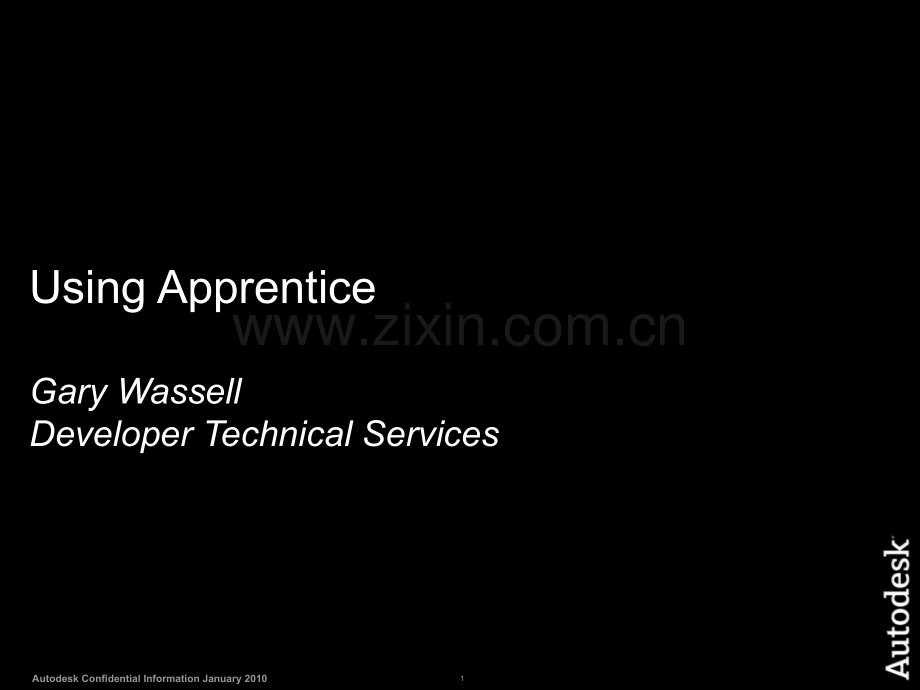 inventor学徒服务器Apprentice.pptx_第1页