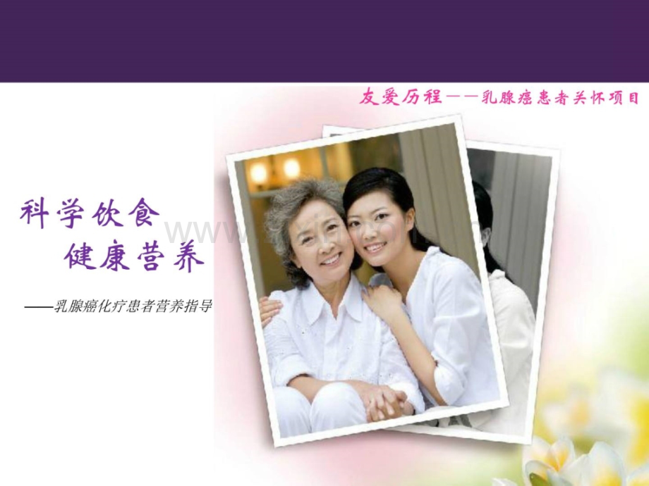 乳腺癌化疗患者营养支撑v1.ppt_第1页