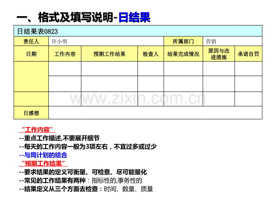 日结果周计划计划填写说明共联.ppt_第2页