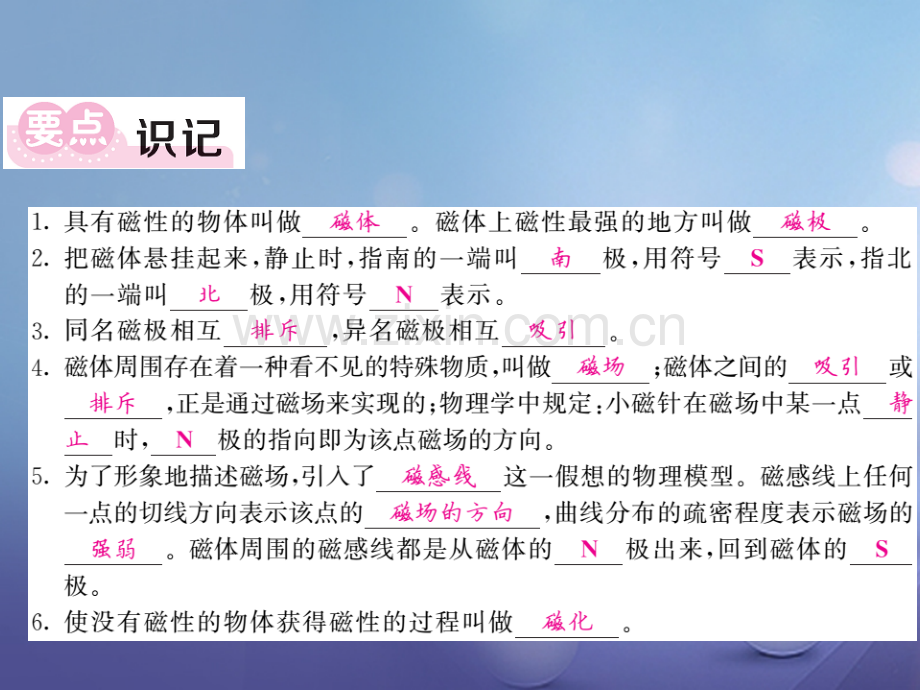 2017年秋九年级物理上册-7.1-磁现象-(新版)教科版.ppt_第2页