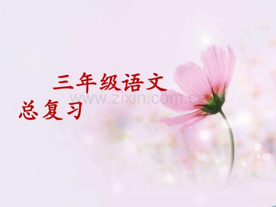 三级语文总复习.ppt_第1页