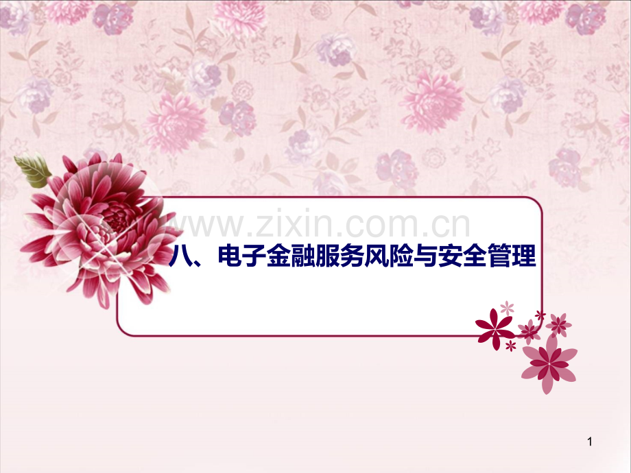 第八章-电子金融服务风险与安全管理.ppt_第1页