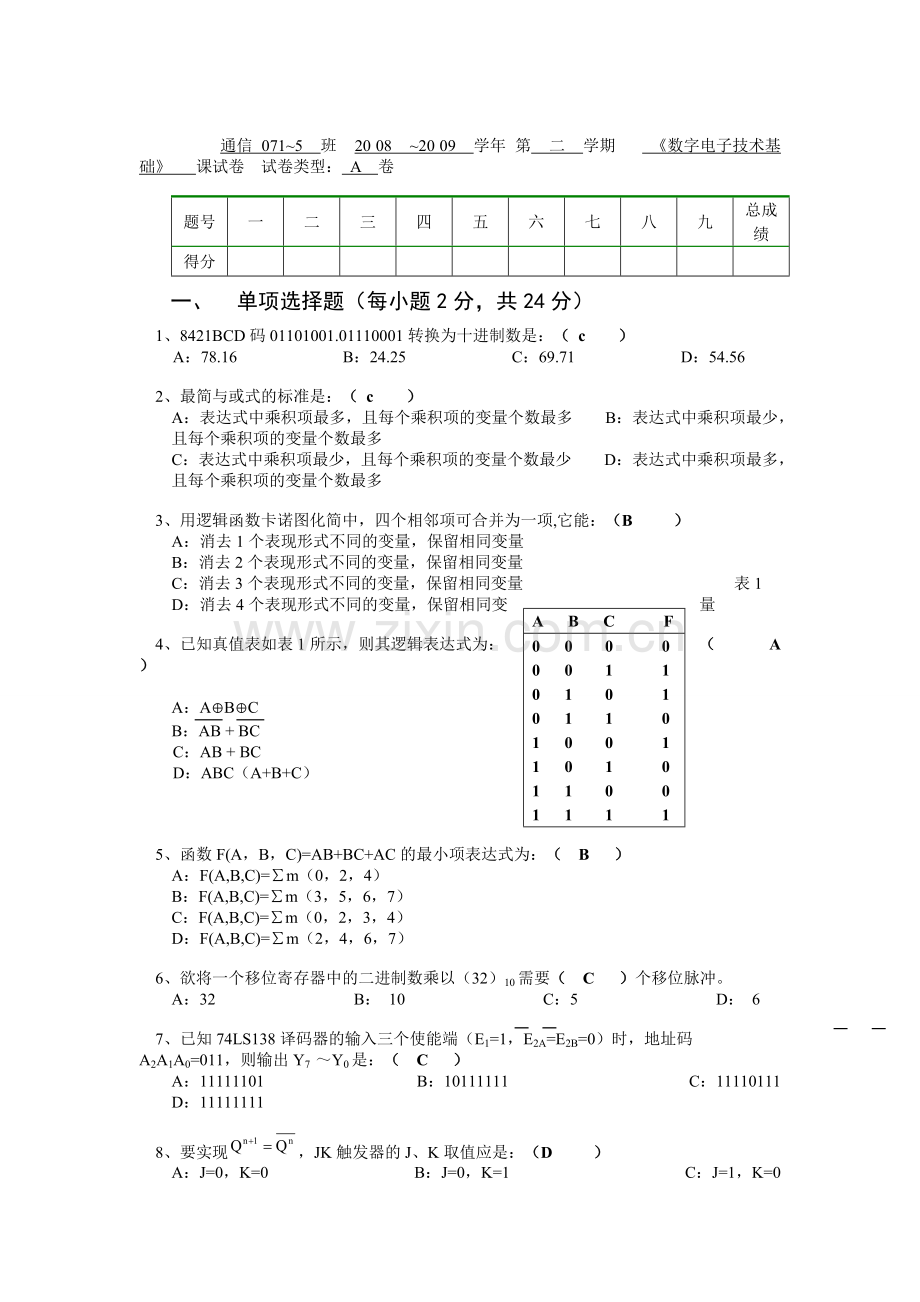 数电试题及答案.pdf_第1页