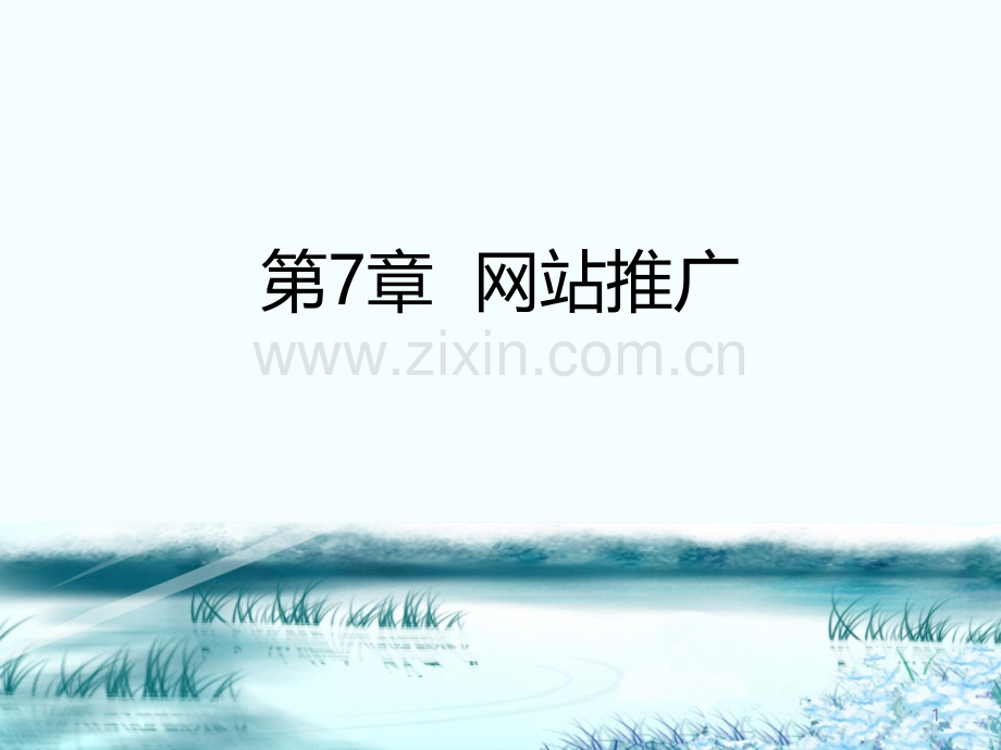 第7章-网站推广.ppt_第1页