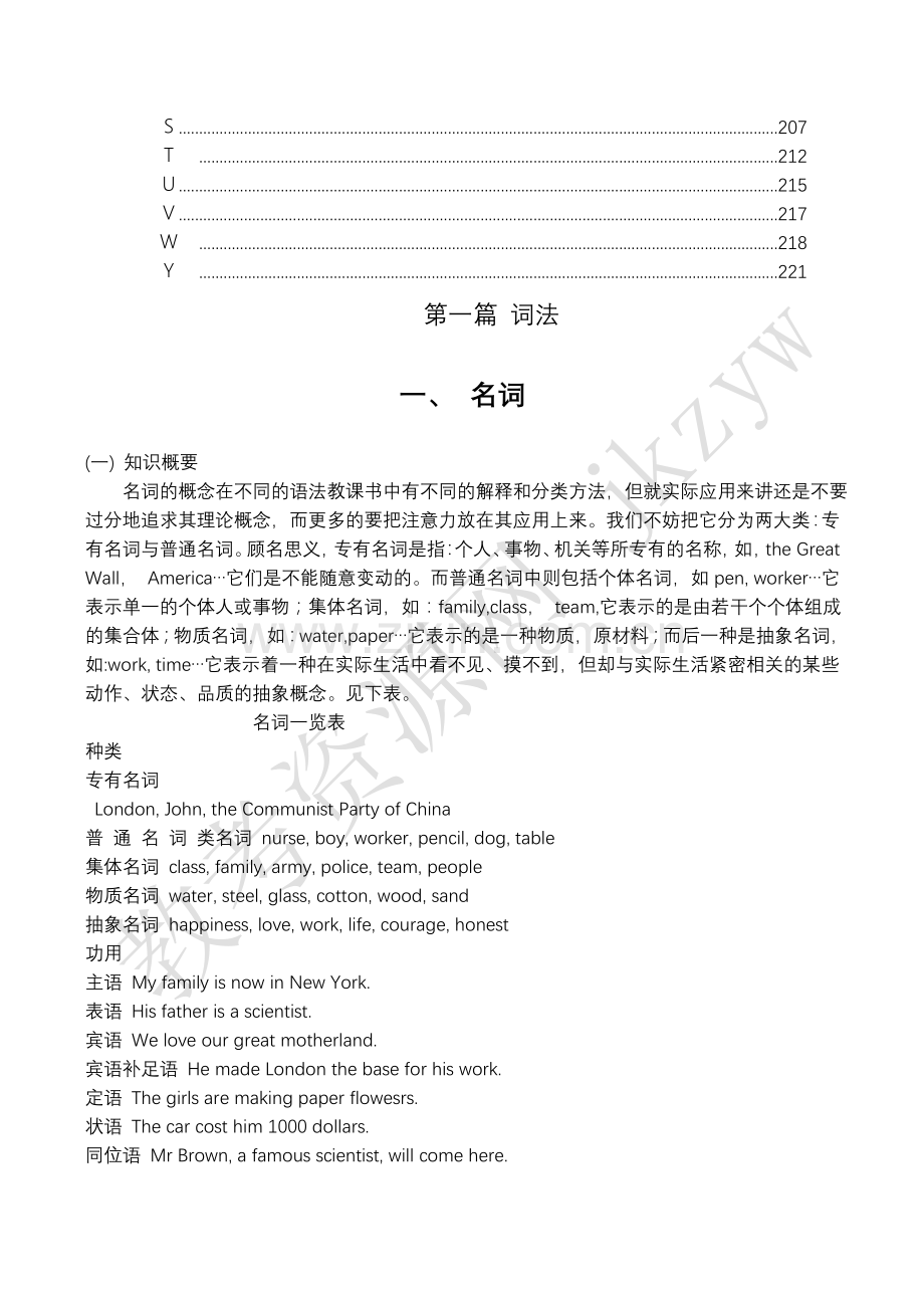 试题.习题—--初中英语语法句法总复习资源汇编全集.doc_第2页