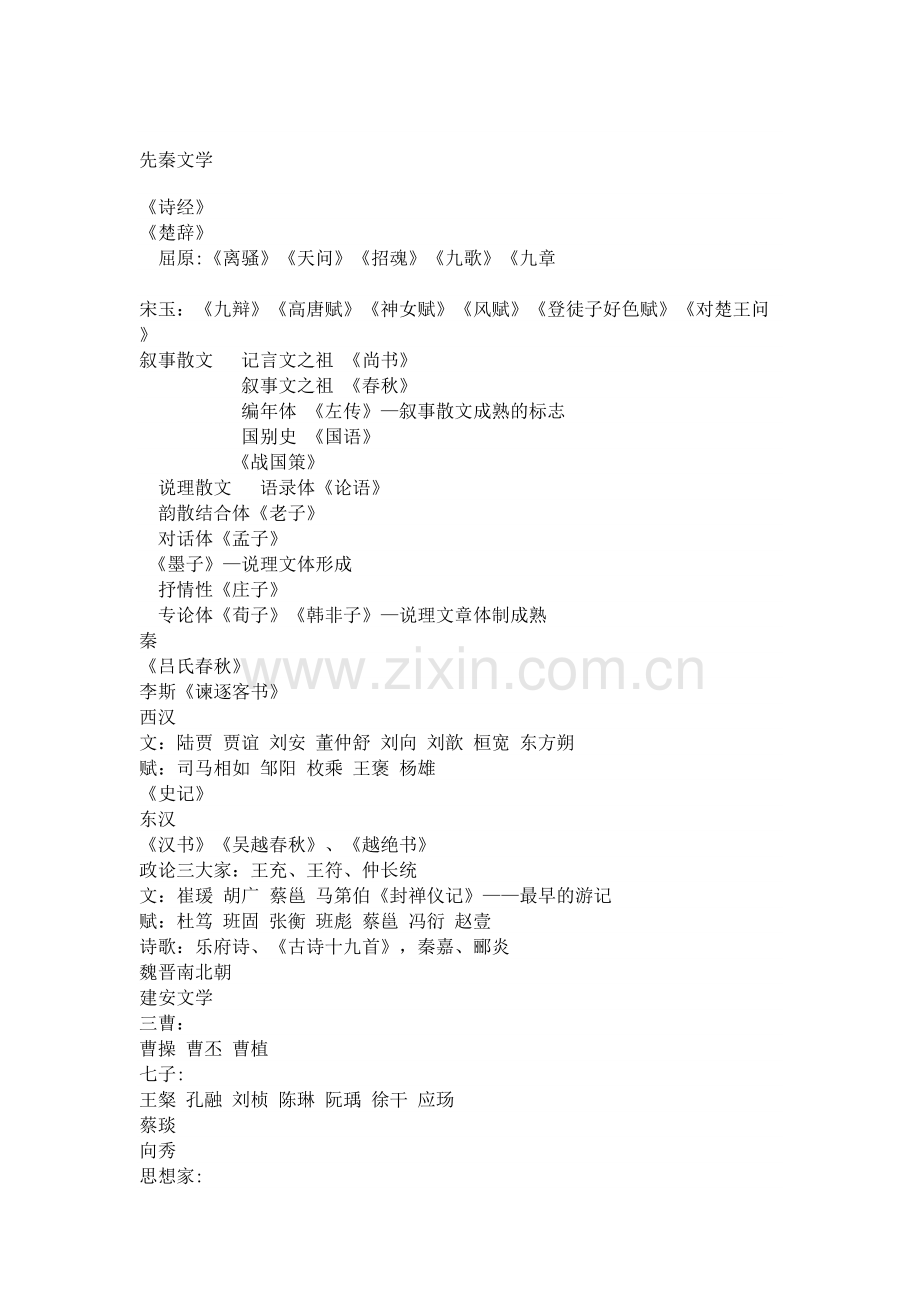 古代文学史简要框架.docx_第2页