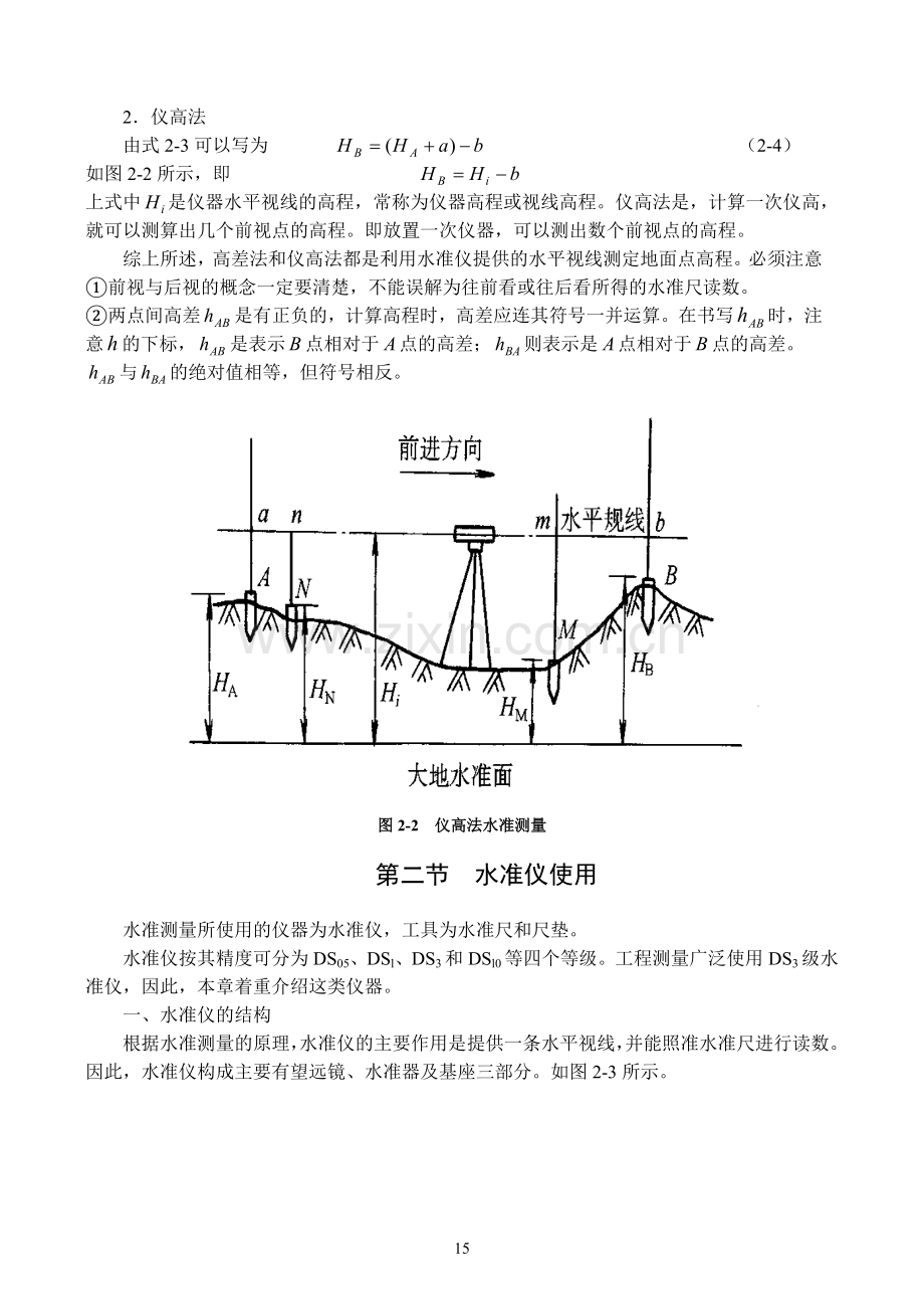 高程测量与水准仪原理及使用方法.doc_第2页