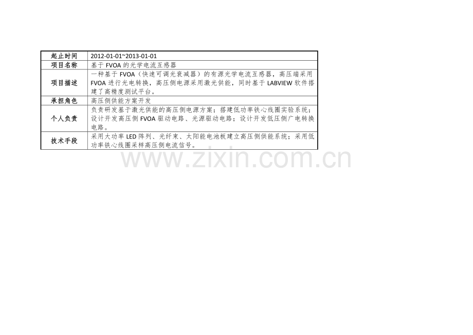 项目经历.doc_第1页