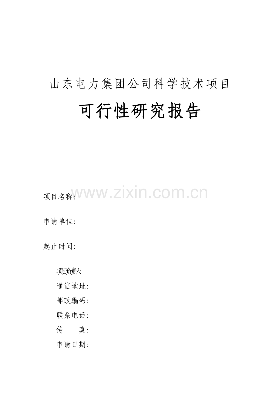 可研报告模板.doc_第1页