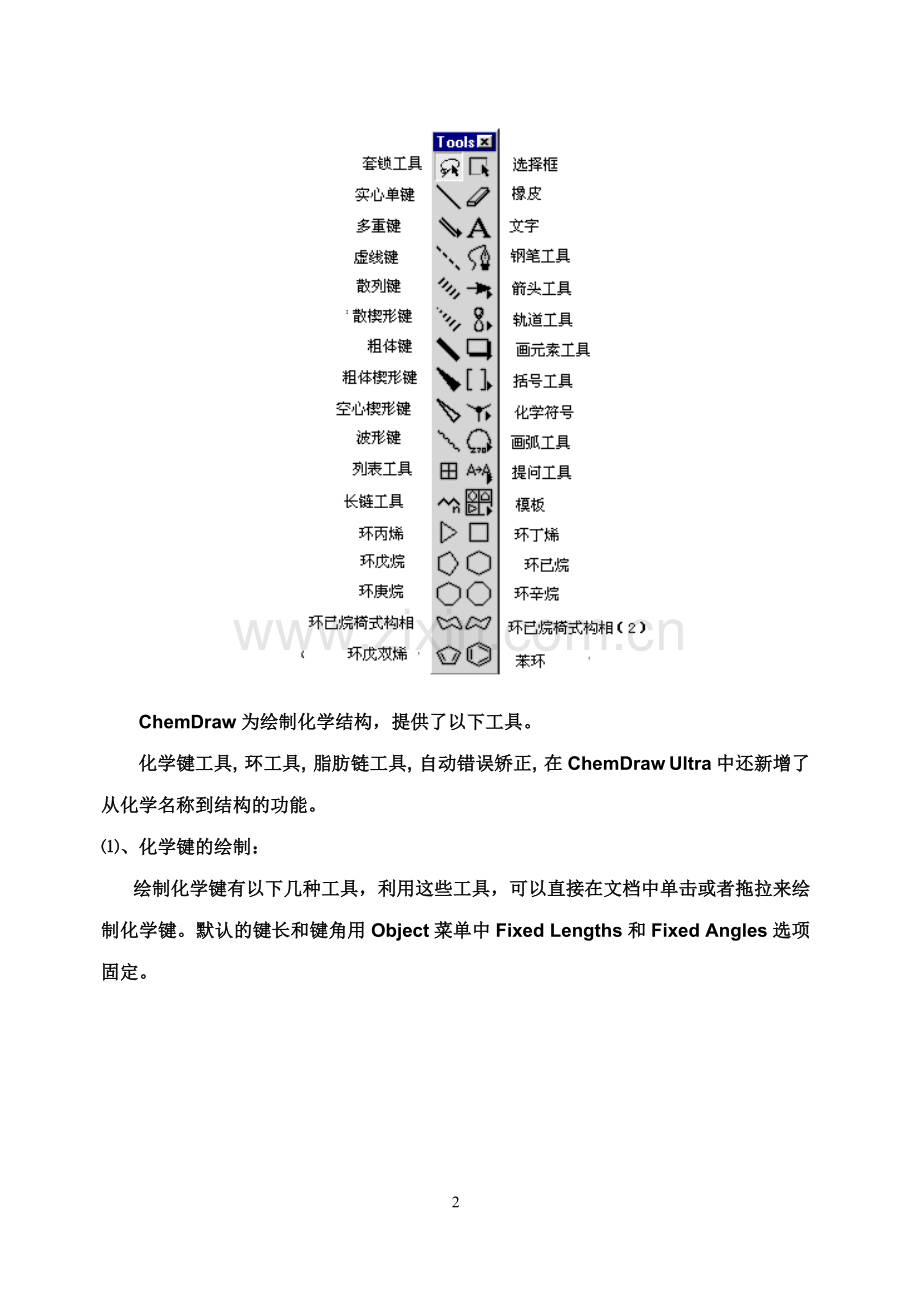 绝对实用chemdraw教程..doc_第2页