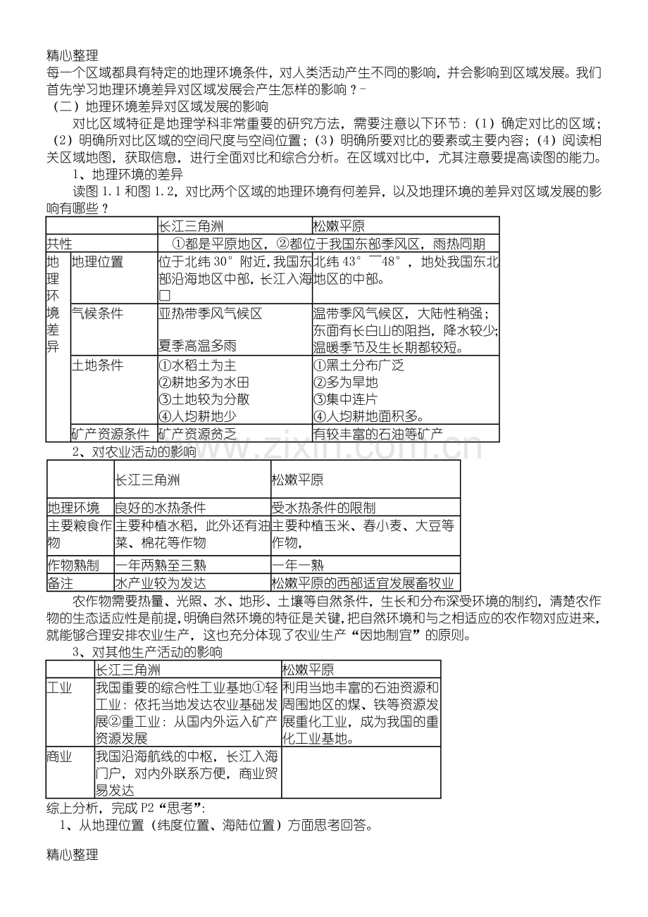 地理环境对区域发展的影响.doc_第2页