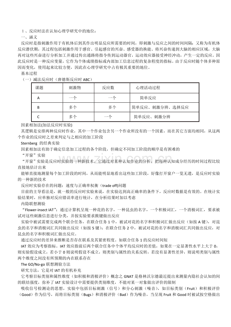 认知心理学重点整理.doc_第2页