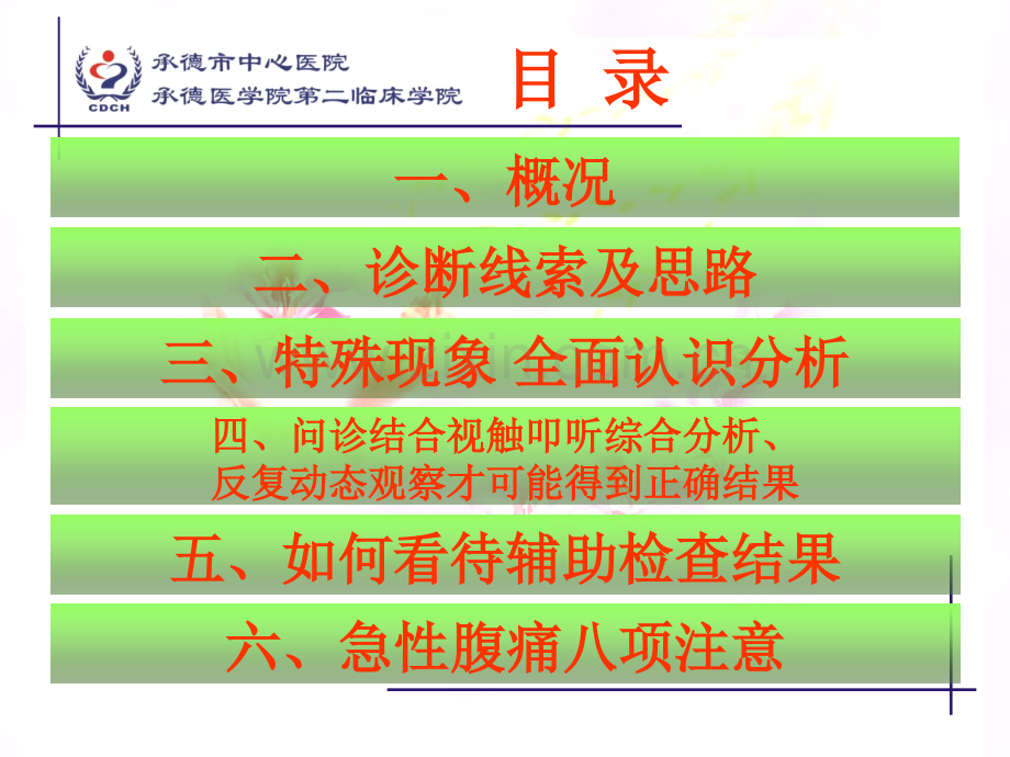 急性腹痛急诊医生的痛.ppt_第2页