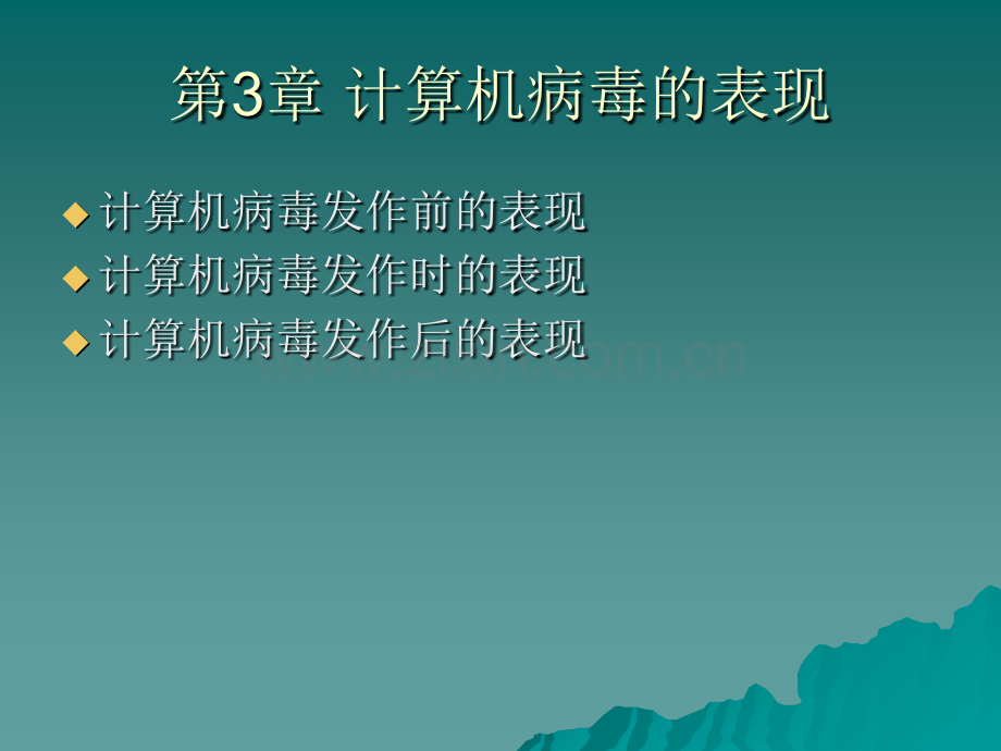医学类-计算机病毒的表现PPT课件.ppt_第2页
