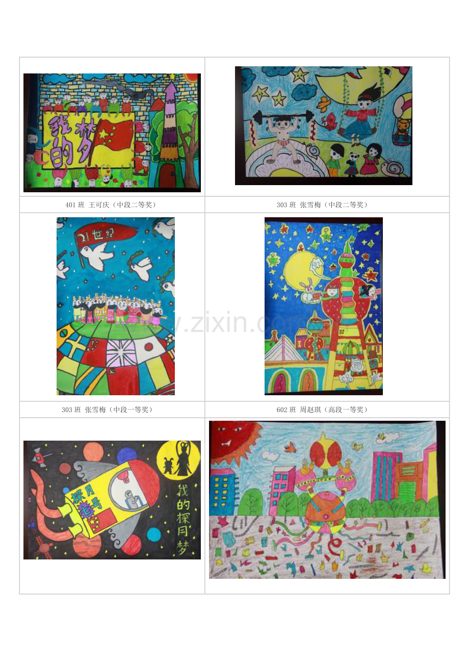 “我的中国梦”优秀绘画作品鉴赏.doc_第2页