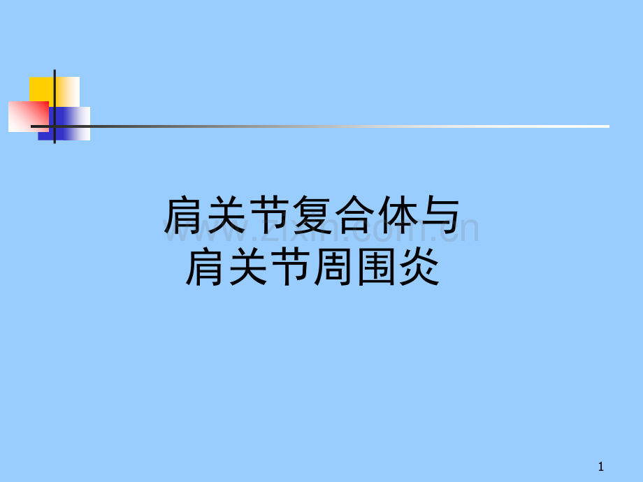 肩关节复合体PPT课件.ppt_第1页
