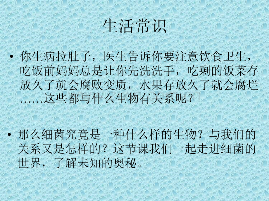 八级生物细菌冀教版.ppt_第2页