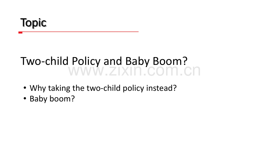 Twochildpolicyandbabyboom二孩政策及婴儿潮.pptx_第2页