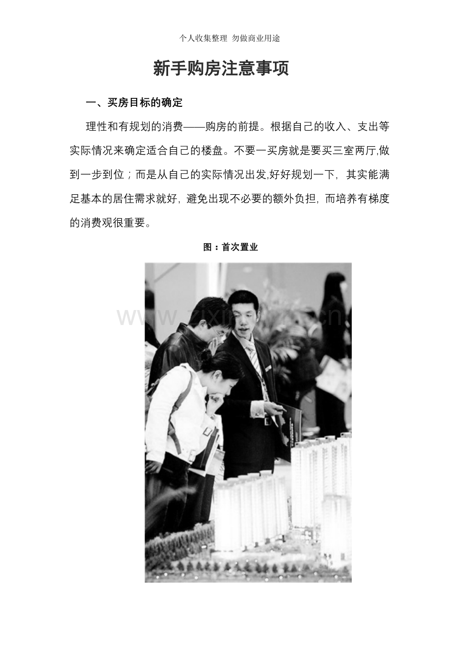 新手购房注意事项.doc_第1页