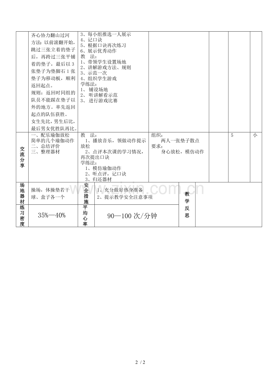 小学体育《前滚翻》优秀教案.doc_第2页