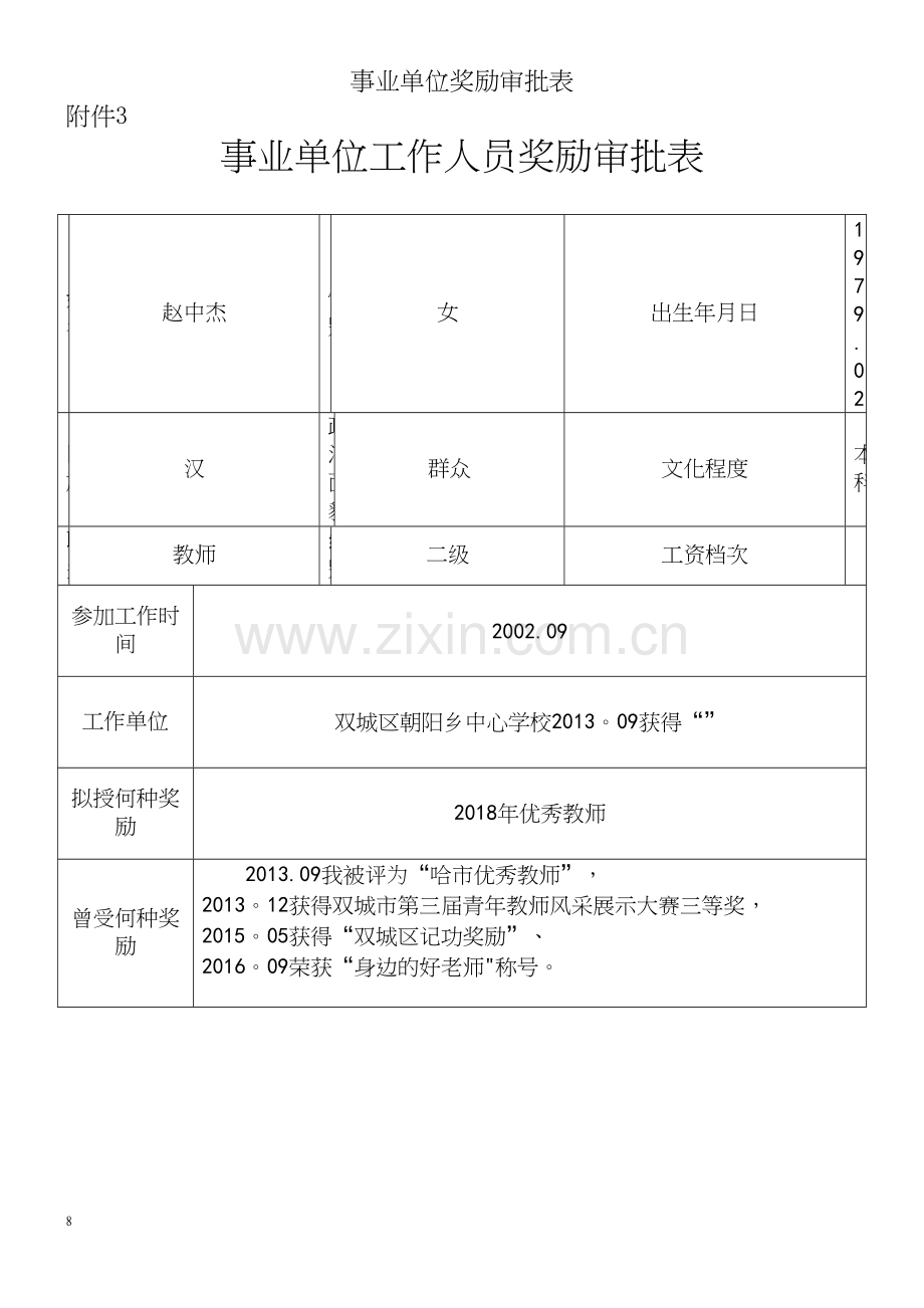 事业单位奖励审批表.docx_第2页