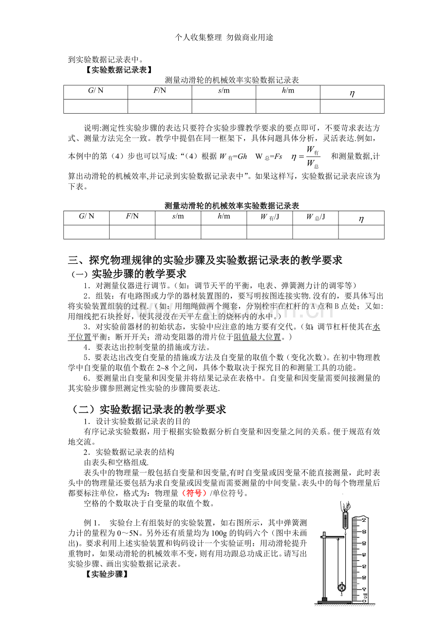 初中物理实验步骤规范要求.doc_第2页