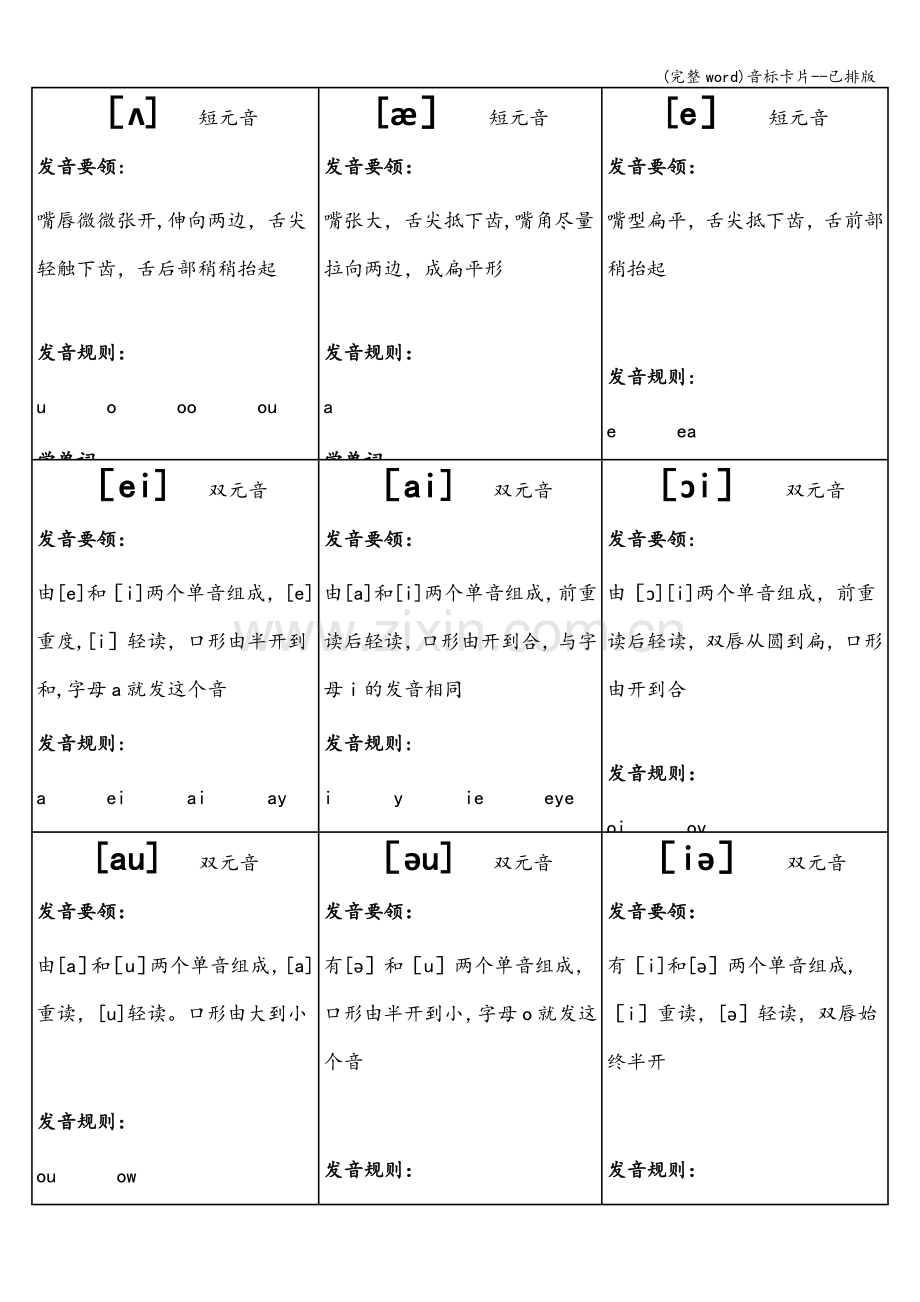 音标卡片--已排版.doc_第2页