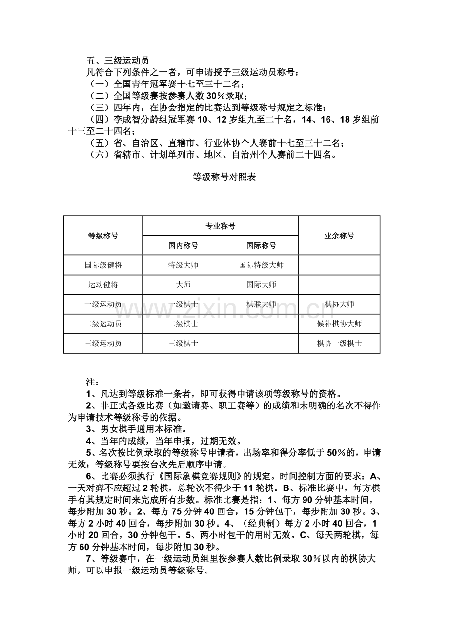 国际象棋运动员技术等标准.doc_第2页