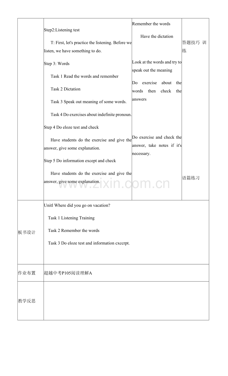八年级上册Unit1Wheredidyougoonvacation复习课.docx_第2页
