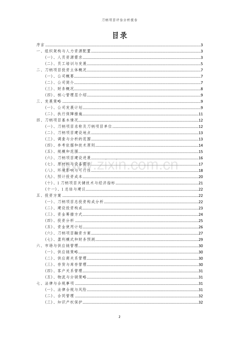 2023年刀柄项目评估分析报告.docx_第2页