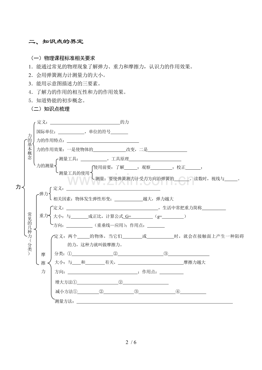初三物理复习考试讲座《力》.doc_第2页