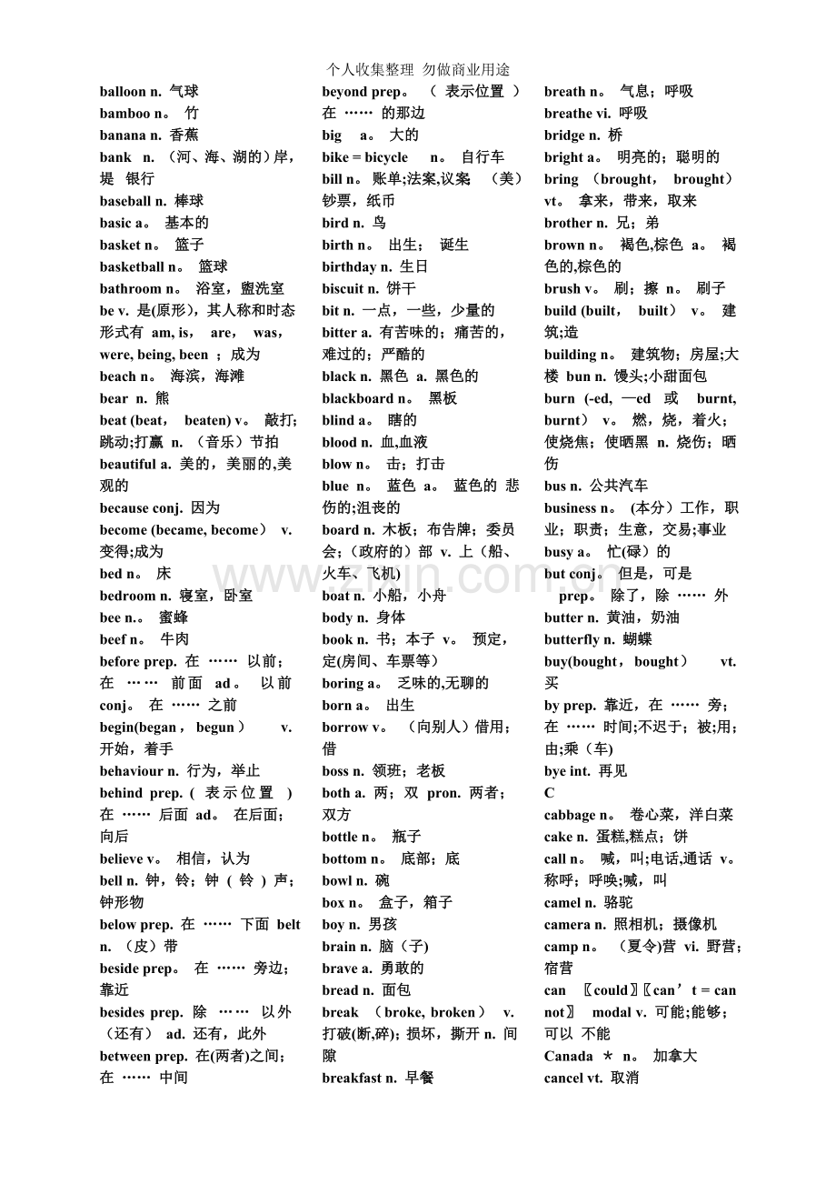 初中英语1600个词组、单词.doc_第2页