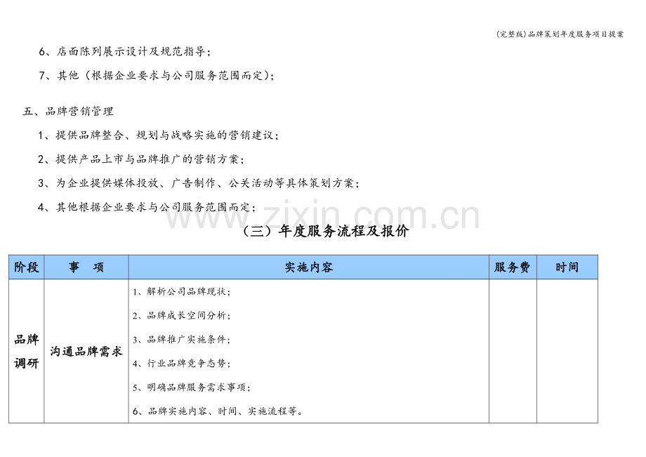 品牌策划年度服务项目提案.doc_第2页