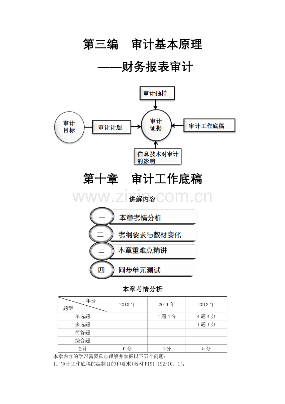 第十章审计工作底稿.doc_第1页