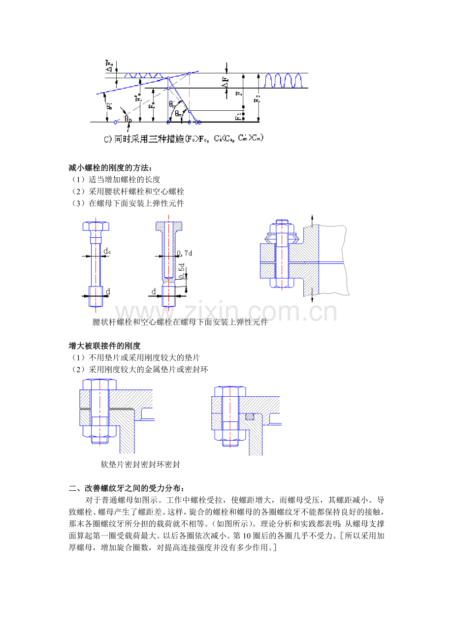 机械设计基础提高螺栓连接强的措施.docx_第2页