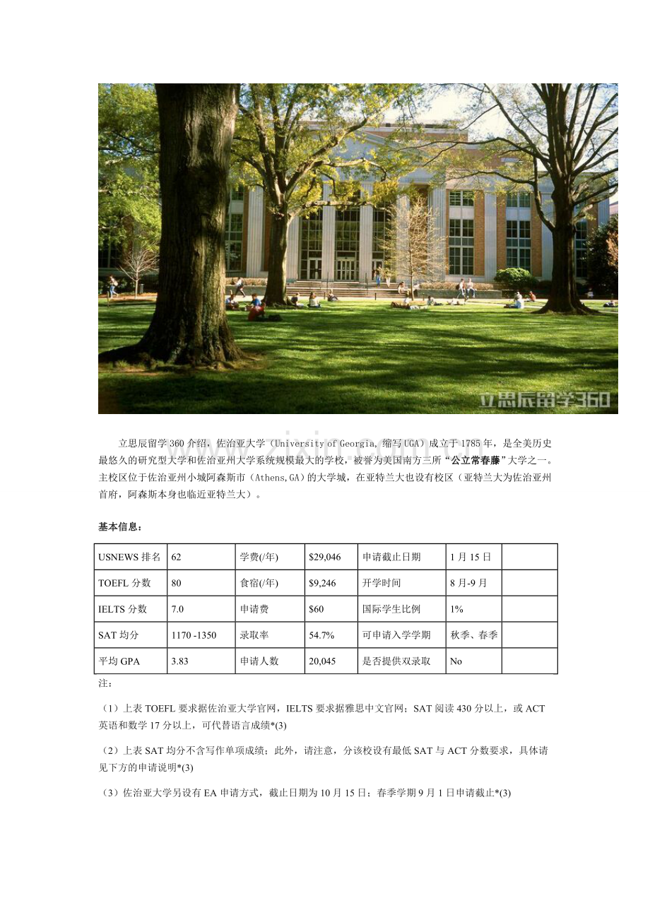 美国佐治亚大学之本科申请介绍.doc_第1页