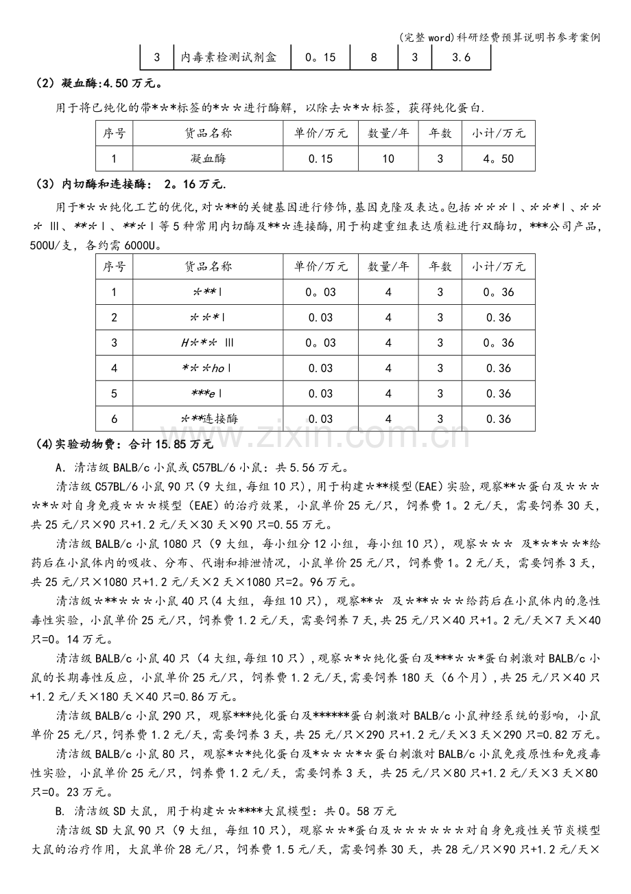 科研经费预算说明书参考案例.doc_第2页