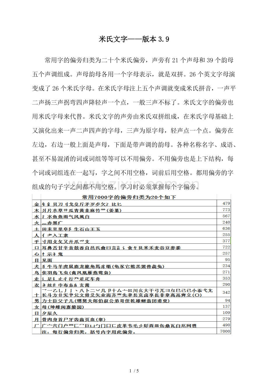米氏文字——版本.doc_第1页