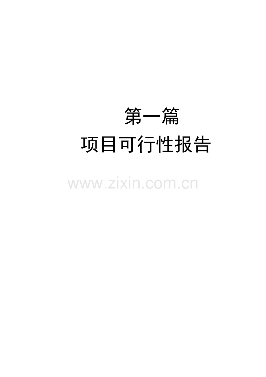 年产1万吨碳酸二甲酯分厂项目可行性研究报告.doc_第1页