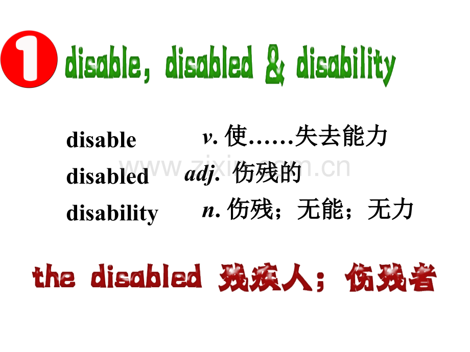 英语选修七-第一单元单词.ppt_第2页