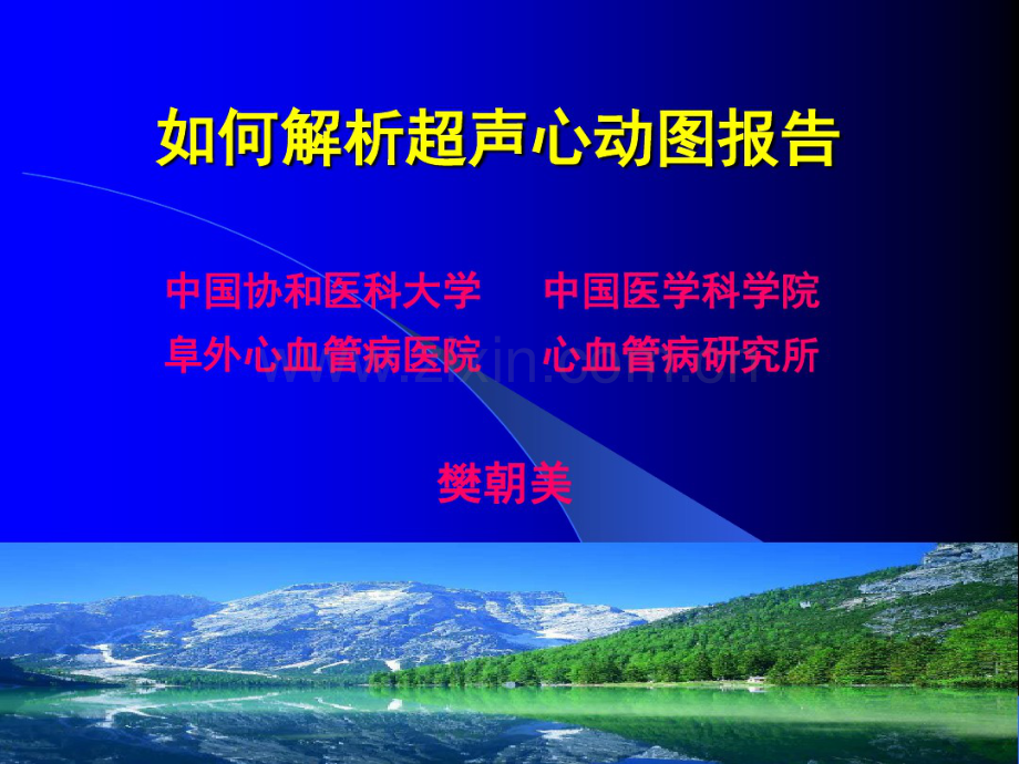 如何解析超声心动图报告.pdf_第1页