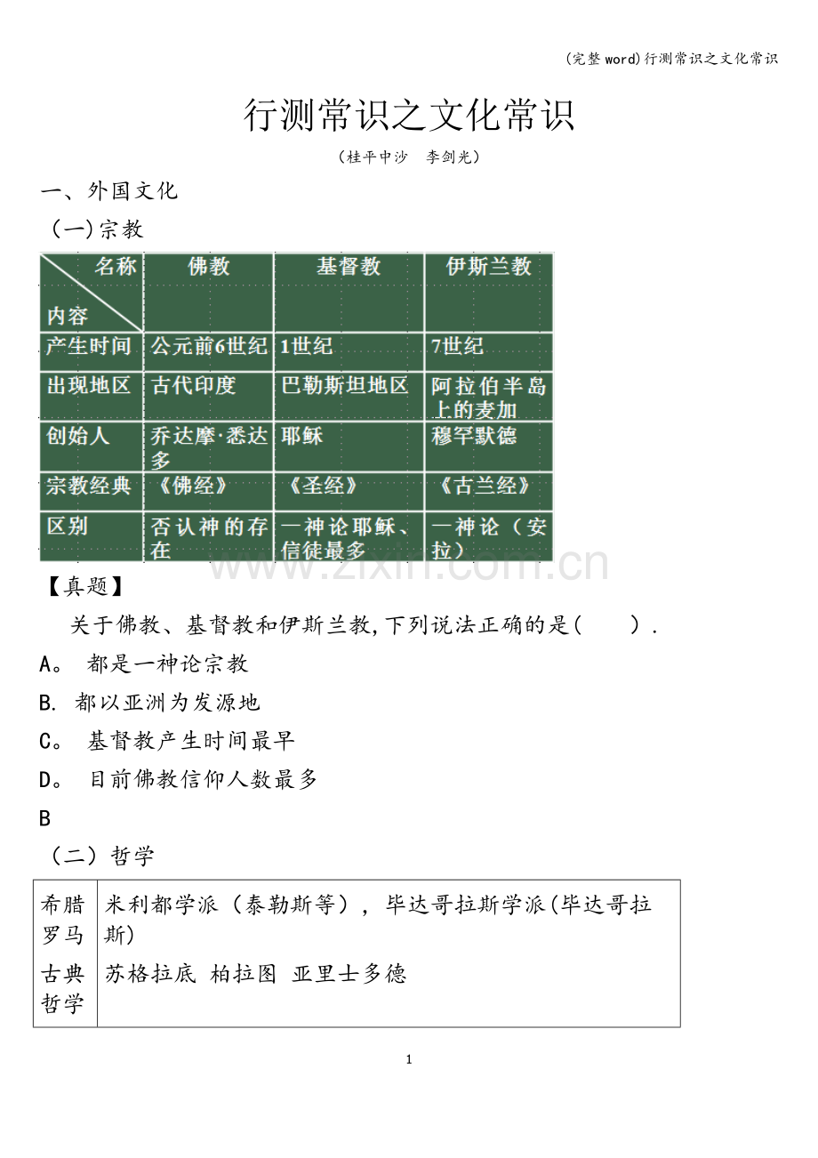 行测常识之文化常识.doc_第1页